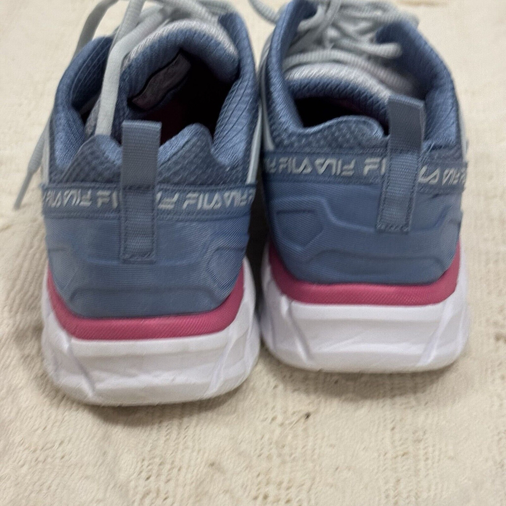 Fila Memory Women’s Blue Mesh Athletic Running Shoe Size 10 Walking Yoga Casual - Picture 12 of 16